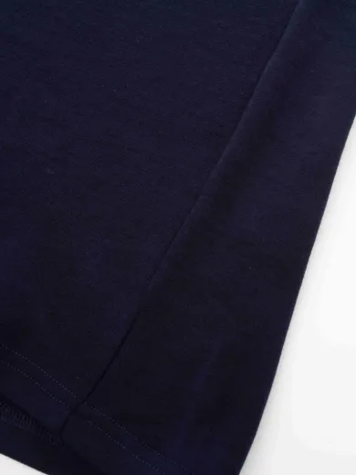 Bilde av WoolLand Geilo Cord Sweater Man Blue Ink